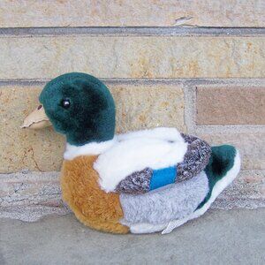 Vintage Douglas Cuddle Toys Little Cuddlers Mallard Duck Plush 1993